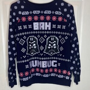 Star Wars Navy Bah Humbug Sweater
